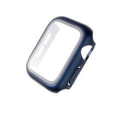 FIXED Ochranné pouzdro FIXED Pure+ s temperovaným sklem pro Apple Watch 40mm, modré