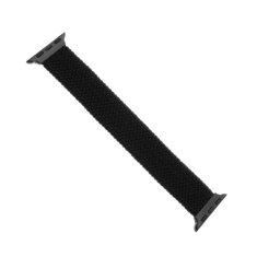 FIXED Elastický nylonový řemínek FIXED Nylon Strap pro Apple Watch 38/40/41mm, velikost XL, černý