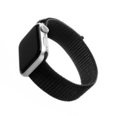 FIXED Nylonový řemínek FIXED Nylon Strap pro Apple Watch 38/40/41mm, černý