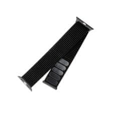 FIXED Nylonový řemínek FIXED Nylon Strap pro Apple Watch 42/44/45/49mm, černý