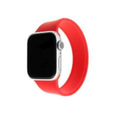 FIXED Elastický silikonový řemínek FIXED Silicone Strap pro Apple Watch 42/44/45/49mm, velikost L, červený