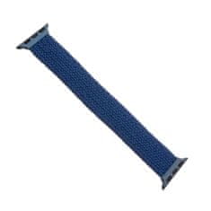 FIXED Elastický nylonový řemínek FIXED Nylon Strap pro Apple Watch 38/40/41mm, velikost XS, modrý