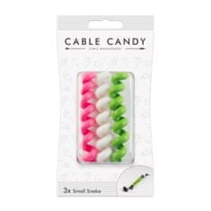 Nezarazeno Kabelový organizér Cable Candy Small Snake, 3 ks, různé barvy