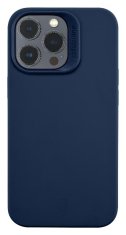 CellularLine Ochranný silikonový kryt Cellularline Sensation pro Apple iPhone 14 PRO, modrý
