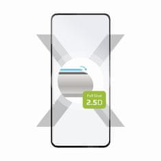 FIXED Ochranné tvrzené sklo FIXED Full-Cover pro Oppo A72, lepení přes celý displej, černé