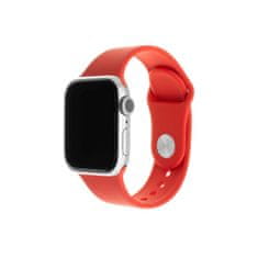 FIXED Set silikonových řemínků FIXED Silicone Strap pro Apple Watch 38/40/41mm, červený