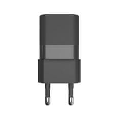 FIXED Síťová nabíječka FIXED Mini s USB-C a USB výstupem, podpora PD a QC 3.0, 20W, černý