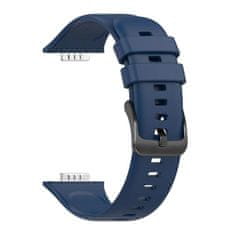 FIXED Silikonový řemínek FIXED Silicone Strap pro Huawei Watch FIT2, modrý