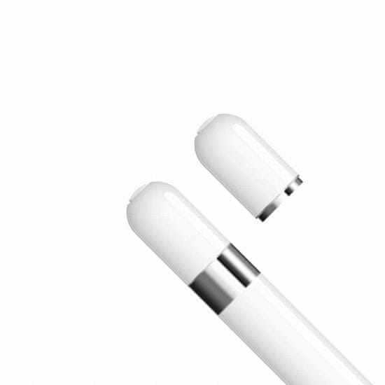 FIXED Náhradní čepička FIXED Pencil Cap pro Apple Pencil 1.generace, bílá