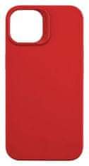 CellularLine Ochranný silikonový kryt Cellularline Sensation pro Apple iPhone 14 Plus, červený