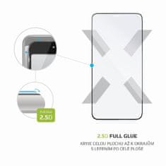 FIXED Ochranné tvrzené sklo FIXED Full-Cover pro Apple iPhone 12 mini, lepení přes celý displej, černé