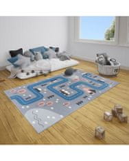 Hanse Home Dětský koberec Adventures 104537 Grey/blue 80x150