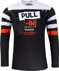 Pull-in dres CHALLENGER TRASH 23 černo-oranžovo-bílý M