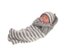 Antonio Juan Sweet Dreams Reborn - spící realistická panenka miminko s měkkým látkovým tělem - 40 cm