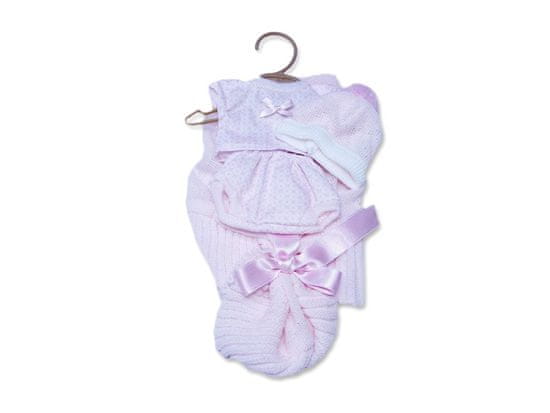3-dílný obleček pro panenku miminko New Born velikosti 26 cm