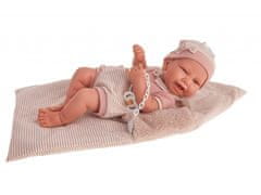 Antonio Juan Carla - realistická panenka miminko s celovinylovým tělem - 42 cm