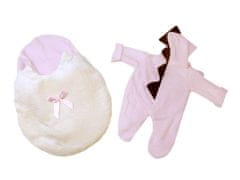 1-dílný obleček pro panenku miminko New Born velikosti 43-44 cm