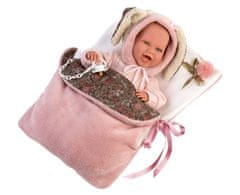 Mindok New born - realistická panenka miminko se zvuky a měkkým látkovým tělem - 42 cm