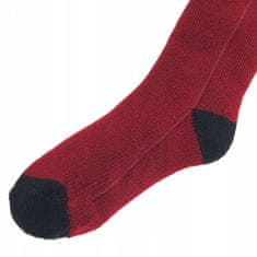 Glovii Vyhřívané teplé ponožky GQ3M, velikost M (35-40), červené