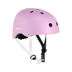 Nils Extreme helma MTW001 fialová velikost M(55-58 cm)