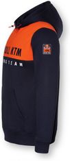 KTM mikina ZONE Redbull modro-oranžovo-bílá M