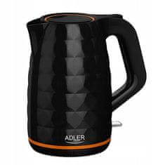 Adler Rychlovarná konvice AD1277 elegantní 2200W černá 1,7l