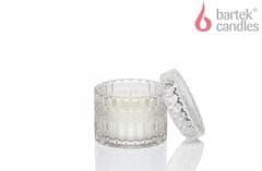 Bartek !!!NOVINKA!!! Luxusní parfemovaná svíčka v křišťálové dóze LUXURY BOUQUET - sakura morning 150g
