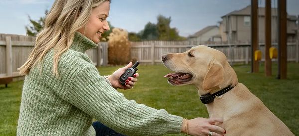 Garmin Elektronický výcvikový obojek Delta SE výcvik psů vibrace pro výcvik psa dosah přepínač ovládání pro výcvik výcvikový obojek voděodolný tlačítka ergonomické tvarování základní povely psa trénink psa trénování psů