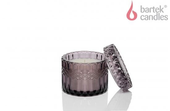 Bartek  !!!NOVINKA!!! Luxusní parfemovaná svíčka v křišťálové dóze LUXURY BOUQUET - midnight peony 150g