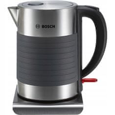 Bosch Rychlovarná konvice TWK 7S05 2200W černá/stříbrná 1,7l