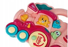Lean-toys Interaktivní hračka pro děti Lokomotivní zvuky