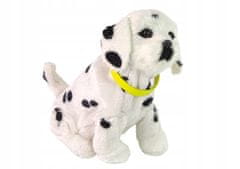 Lean-toys Interaktivní pes Dalmatský pes Plyš Szc