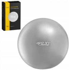 4FIZJO Overball - cvičební, rehabilitační míč 22 cm - stříbrný