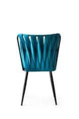 ASIR GROUP ASIR Sada jídelních židlí 158 černá modrá