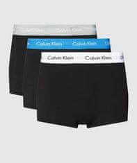 Calvin Klein Pánské boxerky 3 pack U2664G CAZ černá - Calvin Klein černá M