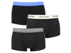 Calvin Klein Pánské boxerky 3pcs NB2666A CAZ černá - Calvin Klein černá 2XL