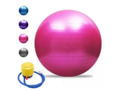 Bomba Fitness Míč s pumpou 45cm Barva: Růžová