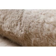 eoshop Koberec pratelný POSH Shaggy, plyšový, tlustý, protiskluzový, velbloud béžový (Velikost: 80x150 cm)