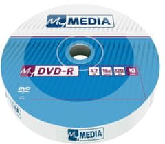 Diskus DVD-R My Media 4,7 GB 16x 10-spindl