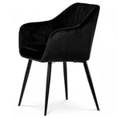 ATAN Jídelní židle PIKA BK4, černá