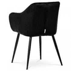 ATAN Jídelní židle PIKA BK4, černá