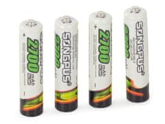 INTEREST Nabíjecí baterie SONGPUS 4ks blistr - AAA - 2700mAh.