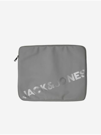 Jack&Jones Šedý pánský obal na notebook Jack & Jones Cowen