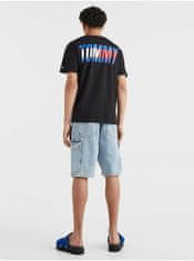 Tommy Jeans Černé pánské tričko Tommy Jeans L