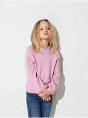 ONLY Růžový holčičí svetr ONLY 110-116