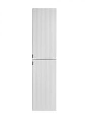 COMAD Koupelnová závěsná skříňka vysoká Leonardo 80-00-B 2D bílá