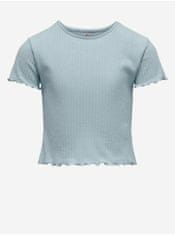 ONLY Světle modré holčičí tričko ONLY Nella 134-140