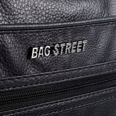 Bag Street Pánská Kožená Taška Na Rameno Pro Práci S Opasekem
