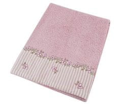 Isabelle Rose Bavlněný ručník růžový 50 x 100 cm