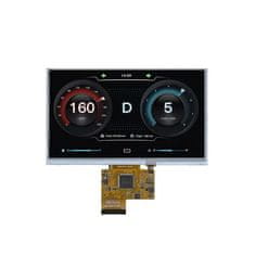 DWIN LCD 7,0" 800x480 rezistivní dotykový panel HMI